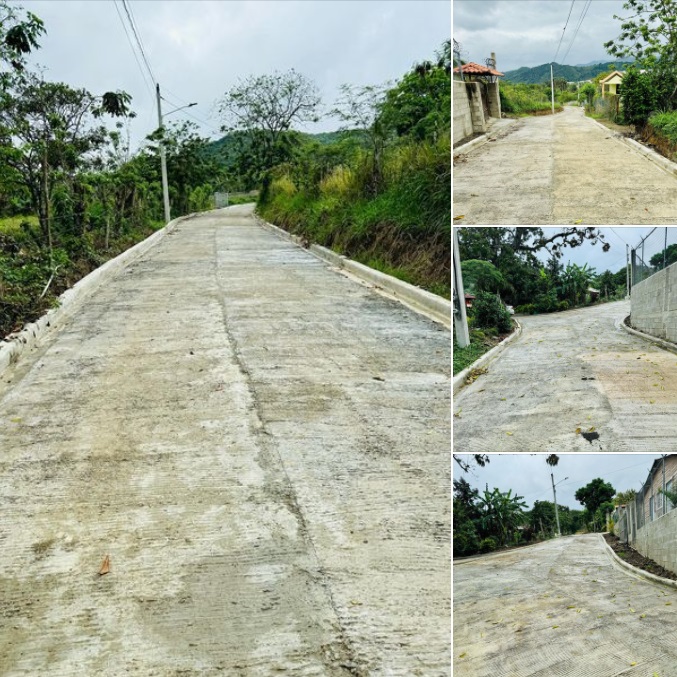 Exitosa conclusión de los trabajos de pavimentación y remoción de la calle La Cuaba en la comunidad de Bao.